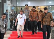 Gubernur Lepas Kepulangan Menkum RI ke Jakarta