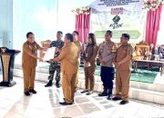 Inspektorat Menilai Calon Desa Antikorupsi 2025 di Desa Bungai Jaya