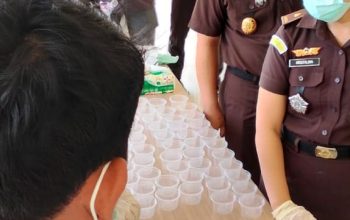 Ratusan Pejabat Eselon III dan IV Pulpis Mendadak Dites Urine