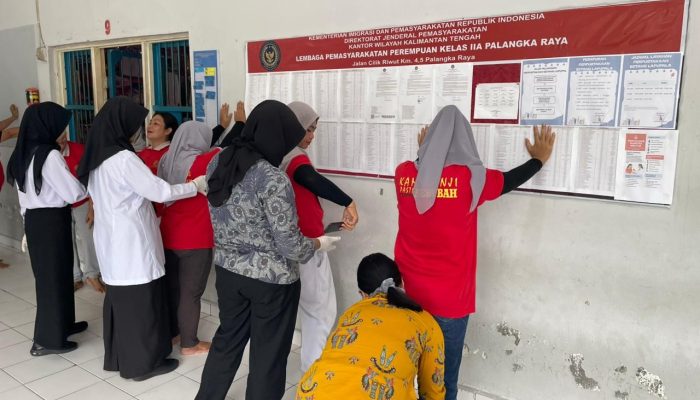 Pegawai serta Warga Binaan Wajib Tes Urine