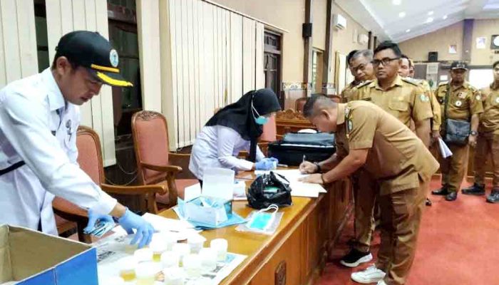 Tiga Kades dan Dua ASN di Kotim Positif Narkoba