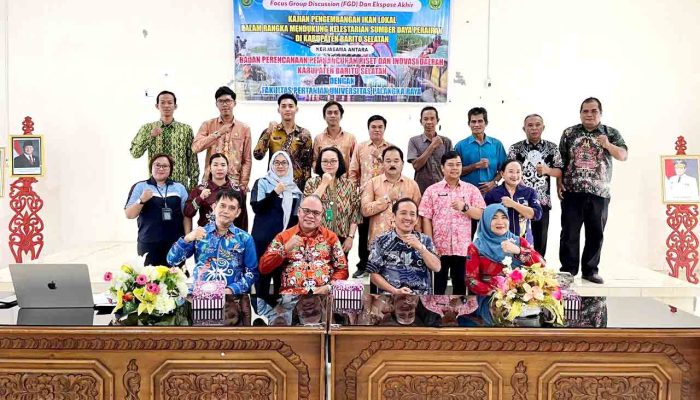 Gelar FGD Pengembangan Ikan Lokal dan Antisipasi Kelangkaan