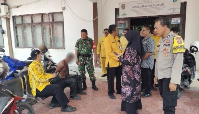 ODGJ Mengamuk Diserahkan ke Dinsos Kobar
