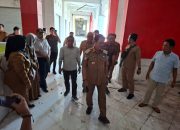 Bupati Seruyan Kecewa Melihat Kondisi Pasar Saik