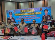 Polda Kalteng Beserta Polresta Jajaran Ungkap 118 Kasus dan Amankan 227 Tersangka