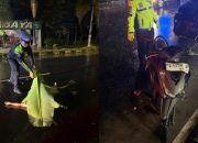 Oleng Tabrak Mobil Parkir, Pengendara Motor Tewas Terlindas Mobil Misterius