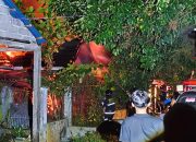 Rumah Kosong Terbakar di Jalan Junjung Buih III