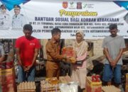 Pemerintah Bantu Korban Kebakaran di Samping Terminal