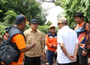 Wabup Jayadikarta Tinjau Posko Karhutlak Desa Tumbang Nusa