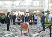 Linae Victoria Aden Resmi Dilantik sebagai Sekda Definitif Perempuan Pertama Kalteng