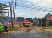 Api Lahap Area Dasu House of Grill, Diduga Berawal dari Lahan Kosong