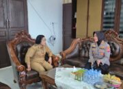 Kapolres Gumas Berkunjung ke Kantor Pemkab