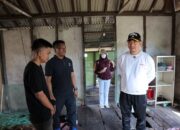 Bupati Masduki Meninjau Rumah BSPS di Jelai
