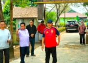 Bupati Kapuas Tinjau Pembangunan Fasilitas Pendidikan
