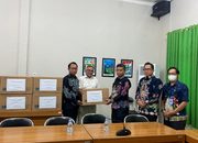 Pemkab Terima Bantuan Masker dari Dunia Usaha
