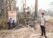 Satreskrim Polres Gunung Mas Amankan Terduga Pembakar Lahan