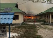 Karhutla Bakar Tiga Ruang Kelas SMKN 1 Timpah