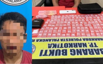 Dari Rumah Warga Tumbang Rungan Polisi Amankan 135 Paket Sabu Seberat 27,14 Gram