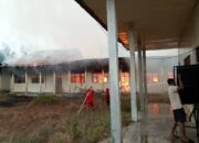 Karhutla Bakar Tiga Ruang Kelas SMKN 1 Timpah