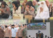 Langit Masih Kering, Polres Bersama Warga Gunung Mas Bersimpuh Minta Hujan