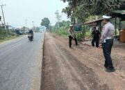 Tindaklanjuti Keluhan Warga, Satlantas Polres Pulang Pisau Langsung Turun ke Lokasi