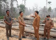 Bupati Rizky Meninjau Areal Eks Konsesi PT PWN