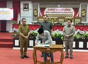 DPRD Pulpis Rapat Paripurna Membahas Dua Agenda