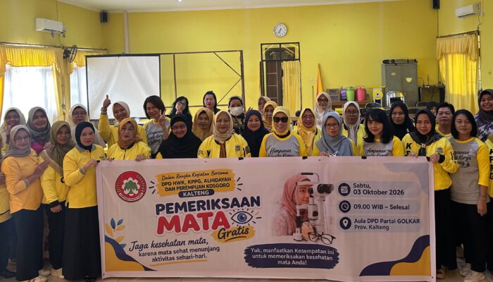 Mata Sehat, Sinergi Empat Organisasi Perempuan Golkar Berlanjut