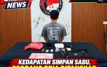 Miliki 2 Paket Sabu, Pria di Katingan Ditangkap Polisi