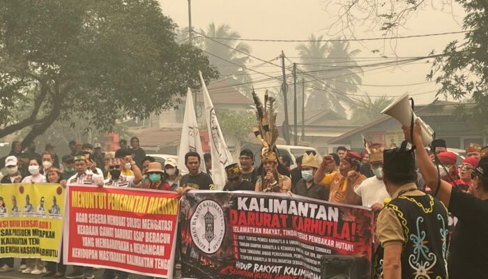 Masyarakat Desak Karhutla Kalteng Jadi Bencana Nasional
