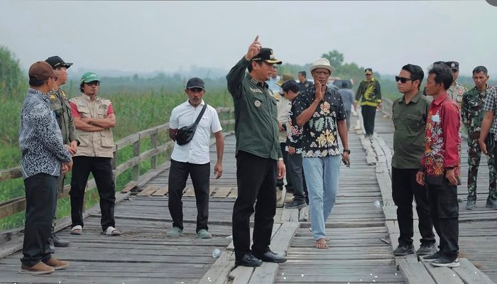 Mulai Pemeliharaan Jalan Sukaraja-Pangkalan Muntai