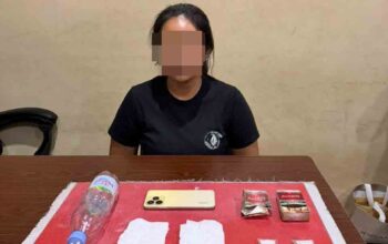 Polisi Amankan Perempuan di Panarung, 9,42 Gram Sabu Disita