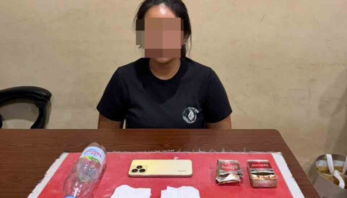 Polisi Amankan Perempuan di Panarung, 9,42 Gram Sabu Disita