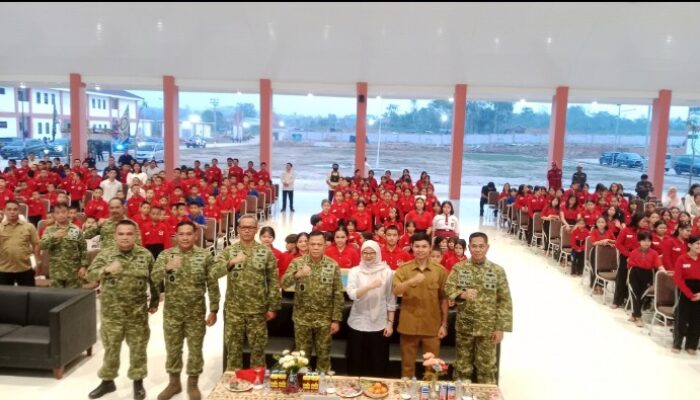 Pangdam Suntik Semangat Siswa Sekolah Rakyat Gunung Mas: Jangan Minder, Kalian Bisa Mengubah Masa Depan!